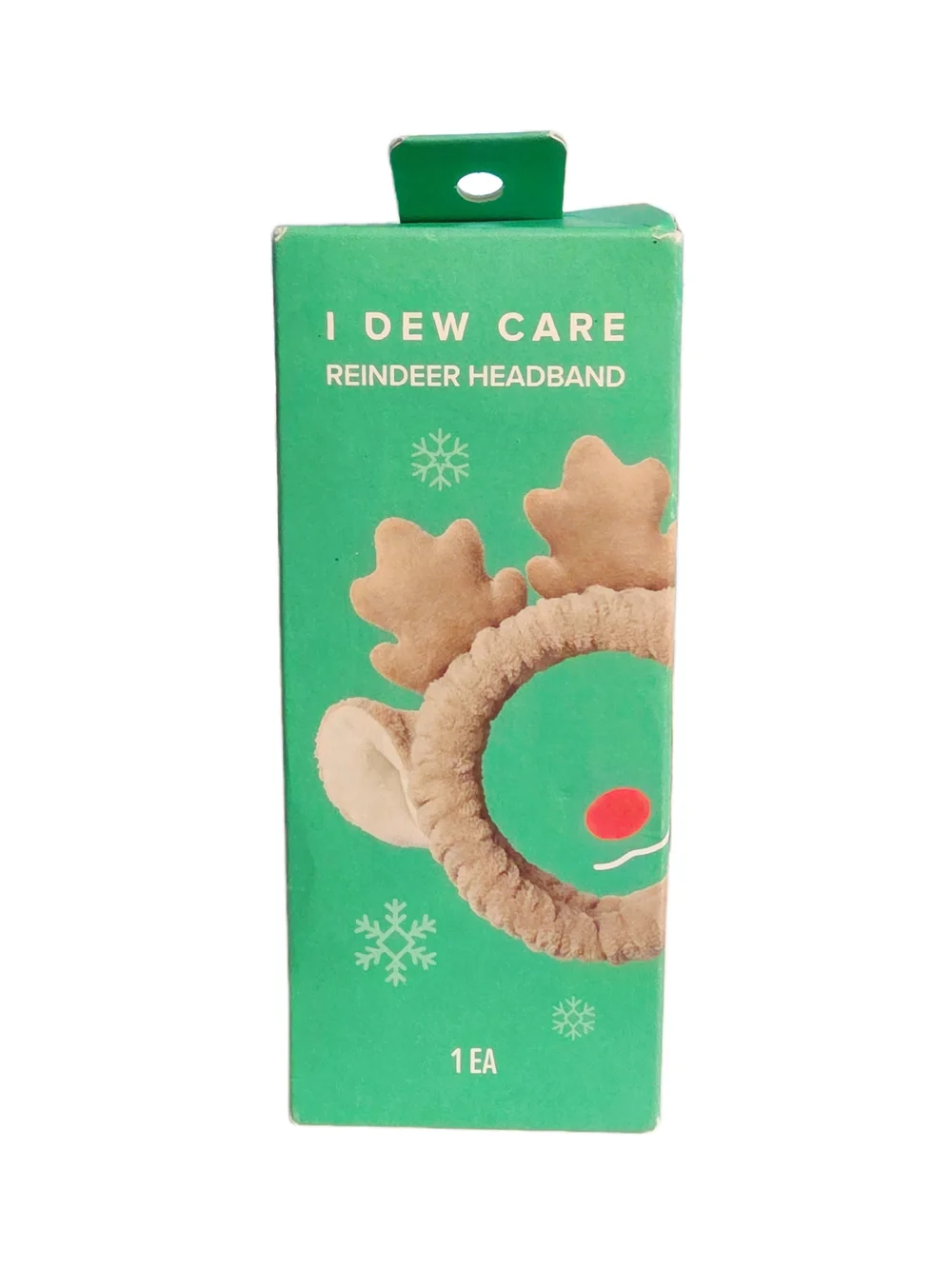 I Dew Care - Microfiber Reindeer Antler Headband